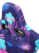 NRG Reclinable Bucket Racing Seat- Prisma Lab- Pina Print Sold in Pairs                                     - RSC-710 L/R- PINA - Image 8