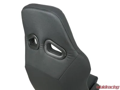 NRG Defender Water Resistant Steel Frame Susp. Seat - Black - DF-100MB-S