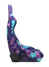 NRG Reclinable Bucket Racing Seat- Prisma Lab- Pina Print Sold in Pairs                                     - RSC-710 L/R- PINA - Image 3