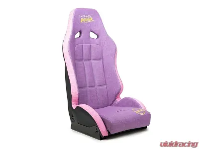 NRG Defender water resistant steel frame suspension seats Purple - DF-100PP-S