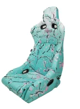 NRG Reclinable Bucket Racing Seat- Prisma Lab- Blossom Print Sold in Pairs                                     - RSC-710 L/R-BLOSSOM - Image 9