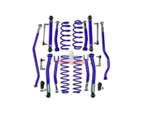 Steinjager Southwest Blue 3.5 Inch Double Adjustable Lift Kit Jeep Wrangler JL 2018+