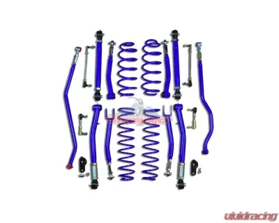 Steinjager Southwest Blue 3.5 Inch Double Adjustable Lift Kit Jeep Wrangler JL 2018+ - J0049457