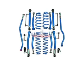 Steinjager Playboy Blue 3.5 Inch Double Adjustable Lift Kit Jeep Wrangler JL 2018+