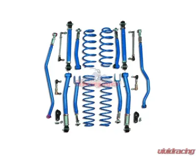 Steinjager Playboy Blue 3.5 Inch Double Adjustable Lift Kit Jeep Wrangler JL 2018+ - J0049458