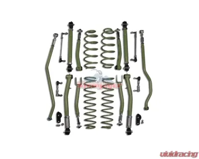Steinjager Locas Green 3.5 Inch Double Adjustable Lift Kit Jeep Wrangler JL 2018+ - J0049462