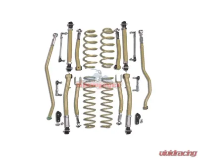 Steinjager Military Beige 3.5 Inch Double Adjustable Lift Kit Jeep Wrangler JL 2018+ - J0049463