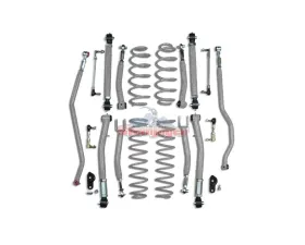 Steinjager Gray Hammertone 3.5 Inch Double Adjustable Lift Kit Jeep Wrangler JL 2018+