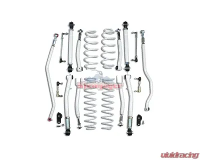 Steinjager Cloud White 3.5 Inch Double Adjustable Lift Kit Jeep Wrangler JL 2018+ - J0049467