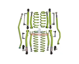 Steinjager Gecko Green 3.5 Inch Double Adjustable Lift Kit Jeep Wrangler JL 2018+