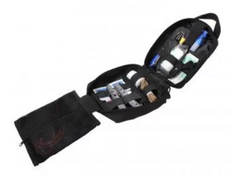 Steinjager MOLLE Accessories Tri-Fold Breakaway Pouch Black Jeep Wrangler JL 2018-2021 - J0054042