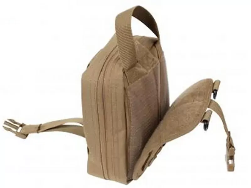 Steinjager MOLLE Accessories Tri-Fold Breakaway Pouch Coyote Brown Jeep Wrangler JL 2018-2021 - J0054043