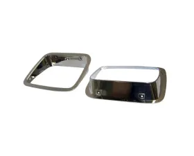Steinjager Chrome Headlamp Bezel Kit Jeep Wrangler YJ 1987-1995