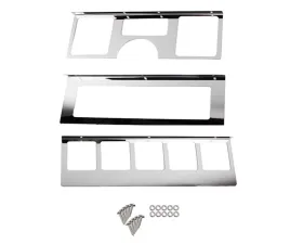 Steinjager Polished Stainless Dash Overlay Jeep Wrangler YJ 1987-1995