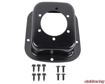 Steinjager Black Stainless Steel Fuel Filler Neck Bezel Jeep CJ-7 1976-1986 - J0059121