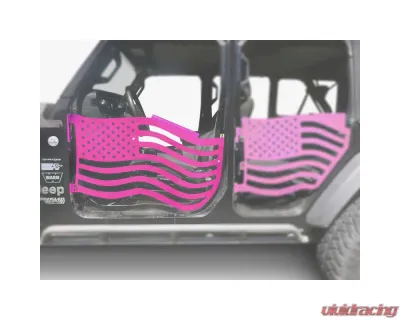 Steinjager Doors Trail Hot Pink Jeep Wrangler JL 2018+ - J0049368