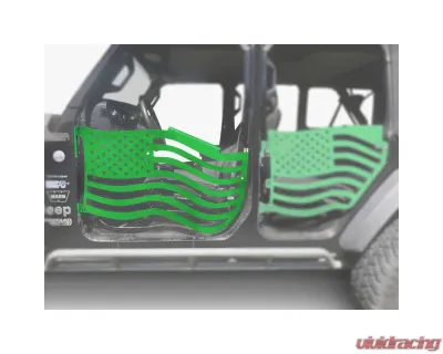 Steinjager Doors Trail Neon Green Jeep Wrangler JL 2018+ - J0049358