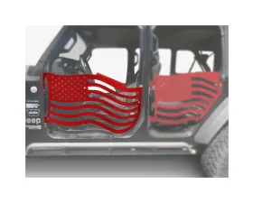 Steinjager Doors Trail Red Baron Jeep Wrangler JL 2018+