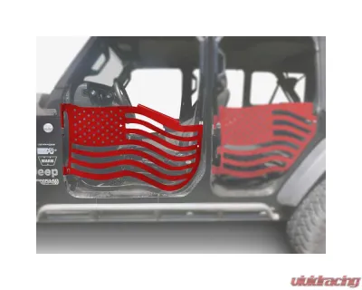 Steinjager Doors Trail Red Baron Jeep Wrangler JL 2018+ - J0049354