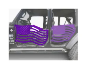 Steinjager Doors Trail Sinbad Purple Jeep Wrangler JL 2018+