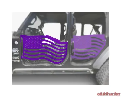 Steinjager Doors Trail Sinbad Purple Jeep Wrangler JL 2018+ - J0049364
