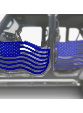 Steinjager Doors Trail Southwest Blue Jeep Wrangler JL 2018+                                     - J0049355 - Image 2