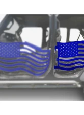 Steinjager Doors Trail Southwest Blue Jeep Wrangler JL 2018+                                     - J0049421 - Image 2