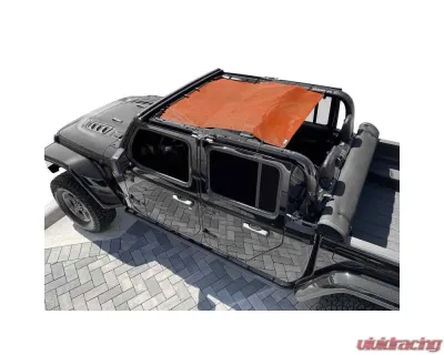 Steinjager Teddy Top Fabric Solar Screen Cover Orange Gladiator JT 2019-2020 - J0049321
