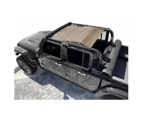 Steinjager Teddy Top Fabric Solar Screen Cover Tan Gladiator JT 2019-2020