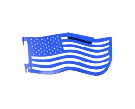 Steinjager Doors and Trail w/Accessories American Flag Playboy Blue  Jeep Wrangler TJ 1997-2006