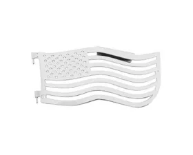 Steinjager Doors and Trail w/Accessories American Flag Cloud White  Jeep Wrangler TJ 1997-2006