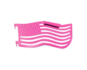 Steinjager Doors and Trail w/Accessories American Flag Hot Pink  Jeep Wrangler TJ 1997-2006