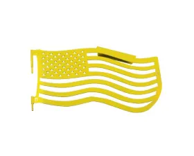 Steinjager Doors and Trail w/Accessories American Flag Front Lemon Peel Jeep Wrangler JK 2007-2018