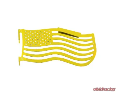 Steinjager Doors and Trail w/Accessories American Flag Front Lemon Peel Jeep Wrangler JK 2007-2018 - J0050172