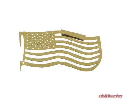 Steinjager Doors and Trail w/Accessories American Flag Front Military Beige Jeep Wrangler JK 2007-2018 - J0050176
