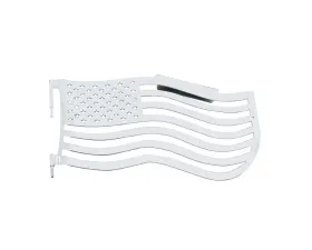 Steinjager Doors and Trail w/Accessories American Flag Front Cloud White Jeep Wrangler JK 2007-2018