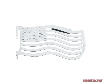 Steinjager Doors and Trail w/Accessories American Flag Front Cloud White Jeep Wrangler JK 2007-2018 - J0050180