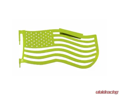 Steinjager Doors and Trail w/Accessories American Flag Front Gecko Green Jeep Wrangler JK 2007-2018 - J0050182