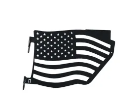 Steinjager Doors and Trail w/Accessories Rear American Flag Bare Jeep Wrangler JK 2007-2018