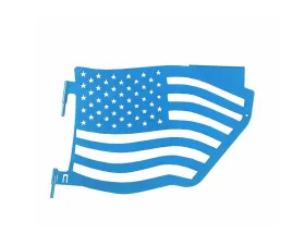 Steinjager Doors and Trail w/Accessories Rear American Flag Playboy Blue Jeep Wrangler JK 2007-2018