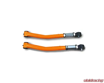 Steinjager Front Lower Control Arms 0-5 Inch Lift Fluorescent Orange Jeep Wrangler JK 2007-2018 - J0053842