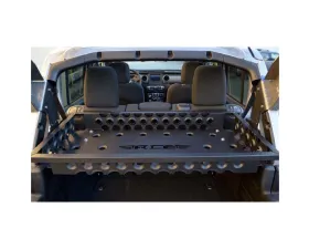 Steinjager Ace Engineering Adjustable Rear Cargo Basket Texturized Black Jeep Wrangler JL 2018+