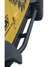 Steinjager Texturized Black Rock Sliders Jeep Wrangler JK 2007-2018                                     - J0055024 - Image 3