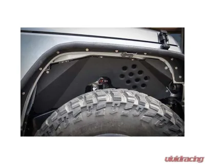 Steinjager Texturized Black Fits Falcon Shocks Inner Fenders, Front Jeep Wrangler JK 2007-2018 - J0054218
