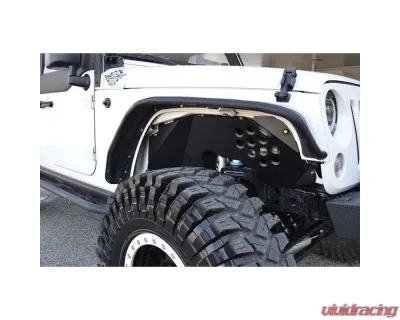 Steinjager Texturized Black Inner Fenders Jeep Wrangler JK 2007-2018 - J0054238