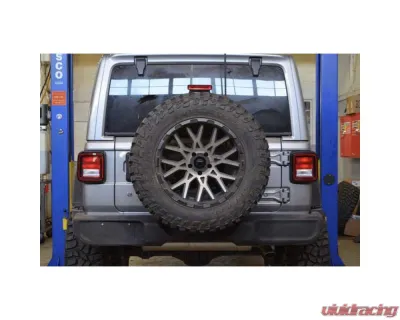 Steinjager Texturized Black Spare Tire Kit Jeep Wrangler JL 2018+ - J0054258