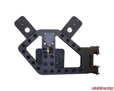 Steinjager Textured Black Stand Alone Tire Carrier Jeep Wrangler JK 2007-2018 - J0054531