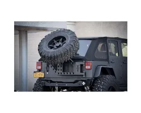 Steinjager Ace Engineering Tire Carrier Texturized Black Jeep Wrangler JK 2007-2017
