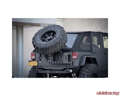 Steinjager Ace Engineering Tire Carrier Texturized Black Jeep Wrangler JK 2007-2017 - J0054529