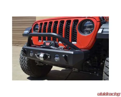 Steinjager Ace Engineering Front Bumper Expedition Series Texturized Black Jeep Wrangler JL 2018+ - J0055245